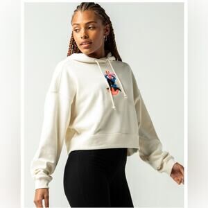 Adidas Adicolor Essentials x Egle Womens No-Dye Organic Crop Hoodie
